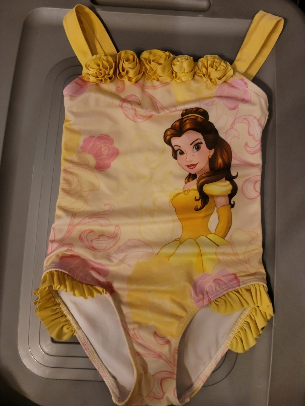 Disney Store Collection Sz 5/6 Belle Swimsuit